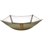 Gardeon Hammock Chair Metal Stand Outdoor Furniture Black HM-BED-BAR-MN-GR