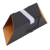 Modern Outdoor Wall Lamp Black Gold Glow Up Down LED 10W 3000K Waterproof Indoor Wall Sconces for V1294-YM0901-3119230149611