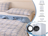 Reversible Patchwork Quilts,Lightweight Plaid Bedspreads Coverlets Quilt Bedding Blanket for All V1189-WXFWAL-20260326-03120
