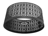 Lamp Shade Hollow Out Metal E27 E14 Clip On Easy Installation Durable Lamp Cover for Table Bedroom V1294-YM0710-3119230167811