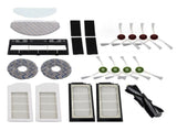 Robot Cleaner Accessory Kit Main Brush Side Brush Waved Mop Washable Mop Cloth Filter for T10 V1294-YM0715-3113220125511