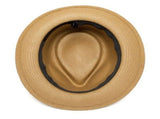 Goorin Brothers Mens Snare Straw Fedora Trilby Hat Panama Summer Beach - Natural V563-100-2064-NAT-S