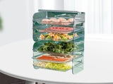 Multi Food Tray Multifunctional Strong Capacity Durable Vegetable Fruit Preparation Plate 6 V1294-YM0706-3118230214114