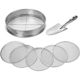 Tamis of Garden Rond with 5 Inserts of Tamis Interchangeables Compost and Graines Pelle of Garden V1237-MS-626-258