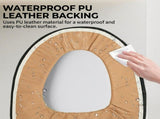 USB Heated Toilet Seat Cover with Capybara Design Soft Plush, Washable, Fast Heating, 5-Level V1341-ZY-69VLM7RR-WHITE