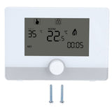 Programmable Thermostat Temperature Controller for Wall hung Boiler Heating System Black V1294-YM0722-JY02500-02
