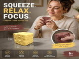 Ultra Soft Slow Rebound Stress Relief Toy, 24cm Large Butter Stick 7-Colour Mix 7 Pack, Nice Gift V1221-XM-LB1464-ZS37