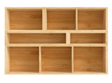 Toque Bamboo Drawer Organizer Multi-Use Storage Box KT1014-AU
