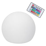LED Ball Light 24 Key Remote Control RGBW Globe Lamp Night Light with 16 Color Dimmable 4 Modes V1294-YM0901-3119210153811