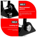 Swing Hangers 2 Pack Heavy Duty 1000 lb Capacity Stainless Steel 360 Swivel Hooks for Playground and V1189-LC-RY-00223