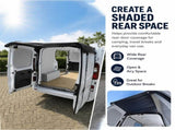 Van Tailgate Sunshade for Ford Transit 250 LWB Medium Roof Cargo Van 2015-2026 600D Oxford Rear Door V1107-CS-YTCH1