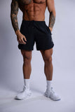 HARD HITTERS MEN'S PRO-TECH PERFORMANCE SHORTS BLACK SMALL V697-MENS-PRO-TECH-PERFORMANCE-SHORTS-BLACK-SMALL