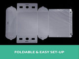 20 Pack Clear Shoe Storage Boxes, Foldable Stackable Organizer Cases V1188-MS-617-080