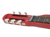Karrera 6-String Steel Lap Guitar - Metallic Red ELE-LAP-6S-RD