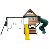 Lifespan Kids Claremont Swing Set & Play Centre with 2.2m Slide V572-LKPC-CLARE-YL