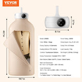 Portable Clothes Dryer, Clothes Dryer Dryer Bag, PTC Heating & LED Display, Foldable Mini Dryer V952-DDHGJBXS600WXGG14V3