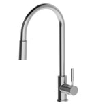 2023 Brushed Nickel Pull out Kitchen tap solid stainless steel made V549-SSPULL2