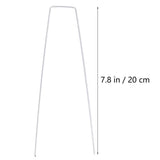 100pcs U-shape Ground Nails Fixing Nails Lawn Nails Garden Ground Lawn Turf Peg V1366-AZ2-W-23039