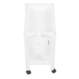 Bathroom Tower Shelf Plastic Freestanding Storage Rack Organizer Multifunctional Shelving Unit for V1294-YM0706-3112230061614