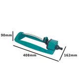 Garden Water Sprinkler Adjustable for Outdoor Garden Patio Lawn Plants Irrigation Green V1370-AZ4-20438