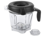 Transparent Food Blender Container with Blade Lid Replacement Accessories Fit for Container 64oz V1294-YM0901-3113200157311