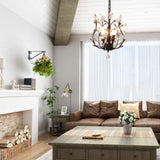Crystal Chandeliers Lighting, 3 Light, Vintage V178-23651