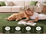Artiss Tatami Mat Floor Mattress 3cm Thick Futon Mattresses Mellow Mat Rugs Living Room Green TTM-MAT-200X200-GN