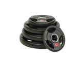Tri-Grip Olympic Bumper Plates - 105kg kit V1012-CFTG105