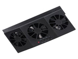 Car Exhaust Fan Solar Powered Air Circulating Fan Car Window Vent Fan for Odor Removal Heat V1294-YM0901-3113240171511