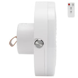 Remote Control Smart Electric Fan with 3 Gears Speed Mini Fan for Home OutdoorWhite V1294-YM0721-3113210031111
