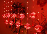 2022 New Year Red Lantern Curtain String Lights LED Spring Festival Fairy Light Street Festoon Light V1294-YM0715-10328603