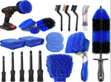 20-Piece set Ultimate Car Detailing Kit - Drill Brush & Polishing Pad Set for Car Interior, Wheels, V888-ELOSUNG34340