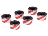 6PCS Bird Deterrent Reflective Scare Tape Bird Repellent Ribbon for Garden Supplies DualSided Silver V1294-YM0901-3111210189111