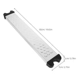 Stainless Steel Pool Ladder with Anti- Steps for Above Ground and Inground Pools, Finish V1192-AZ-W-34499