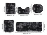 Tyidzon 5Pc Bath Mats for Bathroom, Quick-Dry Bathroom Rugs Sets Washable Non-Slip Bath Mat Ultra V1189-LWWAL-20260325-01102