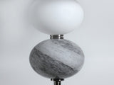 Murano Floor Lamp - Brass/Pewter V558-LL-27-0206PT