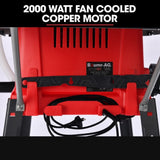 BAUMR-AG 2000W 255mm 10" Compound Table Saw, with Stand, Expandable Worktop, Vacuum Port, 45 Degree V219-SAWTBLBMX50A
