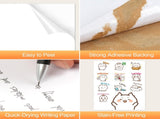 Printable Sticker Paper for Inkjet Printers, 50s A4 Matte Sticker Paper for Printers, Full V1237-ZY-203-3043