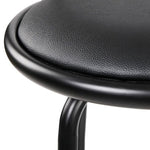 Artiss 4x Bar Stools Swivel Leather Padded Metal BA-TW-T5033A-BKX4