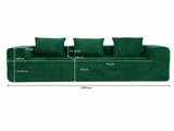 Monda 3 Seater Compressed Sofa V1158-ZE7264-MYJJL12-2-GN