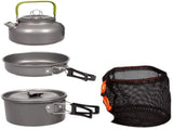 3 pieces - Cooking set - Camping Cooking set - Cookware - Camping Pan Set - Camping Cookware Kit V1188-NK-BOL-19