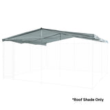 NEATAPET Shade Roof for 4x4m Dog Run Pet Enclosure, UV & Water Resistant, Silver colour V219-PETDGENTPA44S