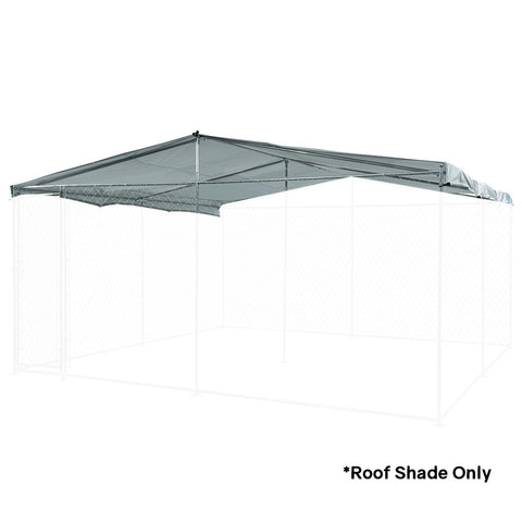 NEATAPET Shade Roof for 4x4m Dog Run Pet Enclosure, UV & Water Resistant, Silver colour V219-PETDGENTPA44S
