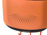 Wall Mounted Chopsticks Holder Dust Prevention 3 Compartments Large Capacity Draining Utensil V1294-YM0626-3118230011313