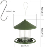 Bird feeder house, hanging food dispenser for wilds, hanging feeding station to hang up, V1259-DP01-A-1666