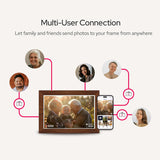 10.1 Inch Digital Picture Frame - 1280 * 800 HD WiFi Enabled with Load from Phone Capability, 32GB V498-DIGITALFRAMEDW