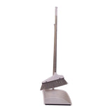 Dustpan and Broom Set - Stainless-Steel Extendable Handle 37.8" with 180&deg Adjustable Head, Magnetic V1192-AZ-W-29974