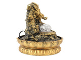 Resin Dragon Statue LED Desktop Water Fountain Home Office Desktop Decor Crafts GiftsEU Plug 220V V1294-YM0901-3115210073012