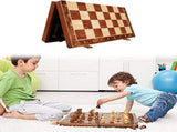 Chess Set Wooden Chess Foldable Chess Board Wooden Chess Set Portable Chess Game, Travel Chess Board V1369-AZ3-W-16029