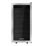 Devanti Wine Fridge Cooler 42 Bottles WC-C-42B-SS-BK